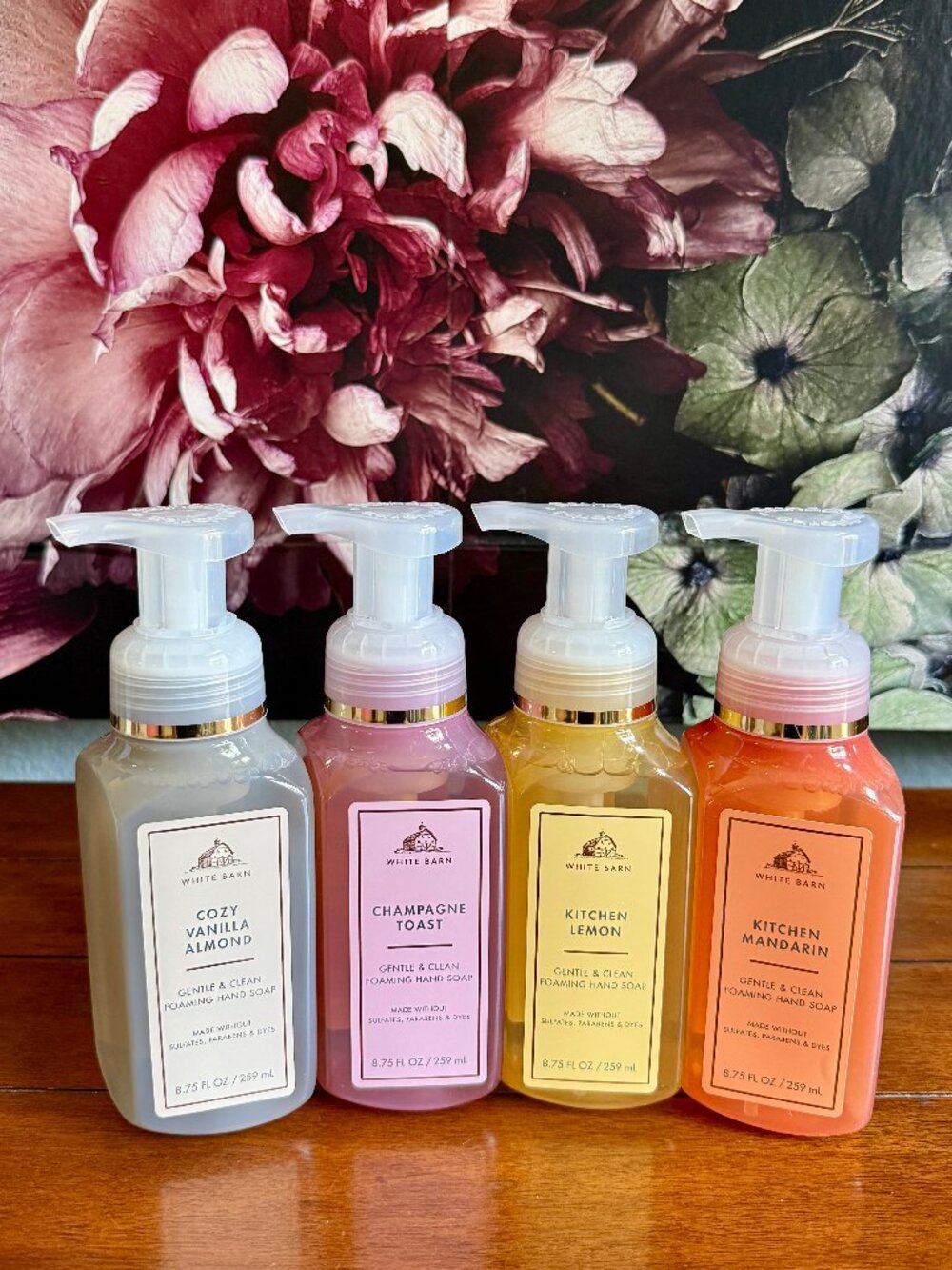 NEW 4-Pc Foaming Hand Soap Bath & Body Works